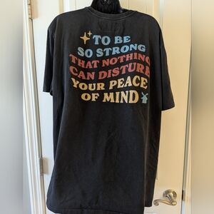 Dutch Bros Coffee Shirt XL Black Graphic Tee Short Sleeve To be so strong....